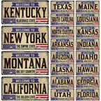 USA Landmark License Plate