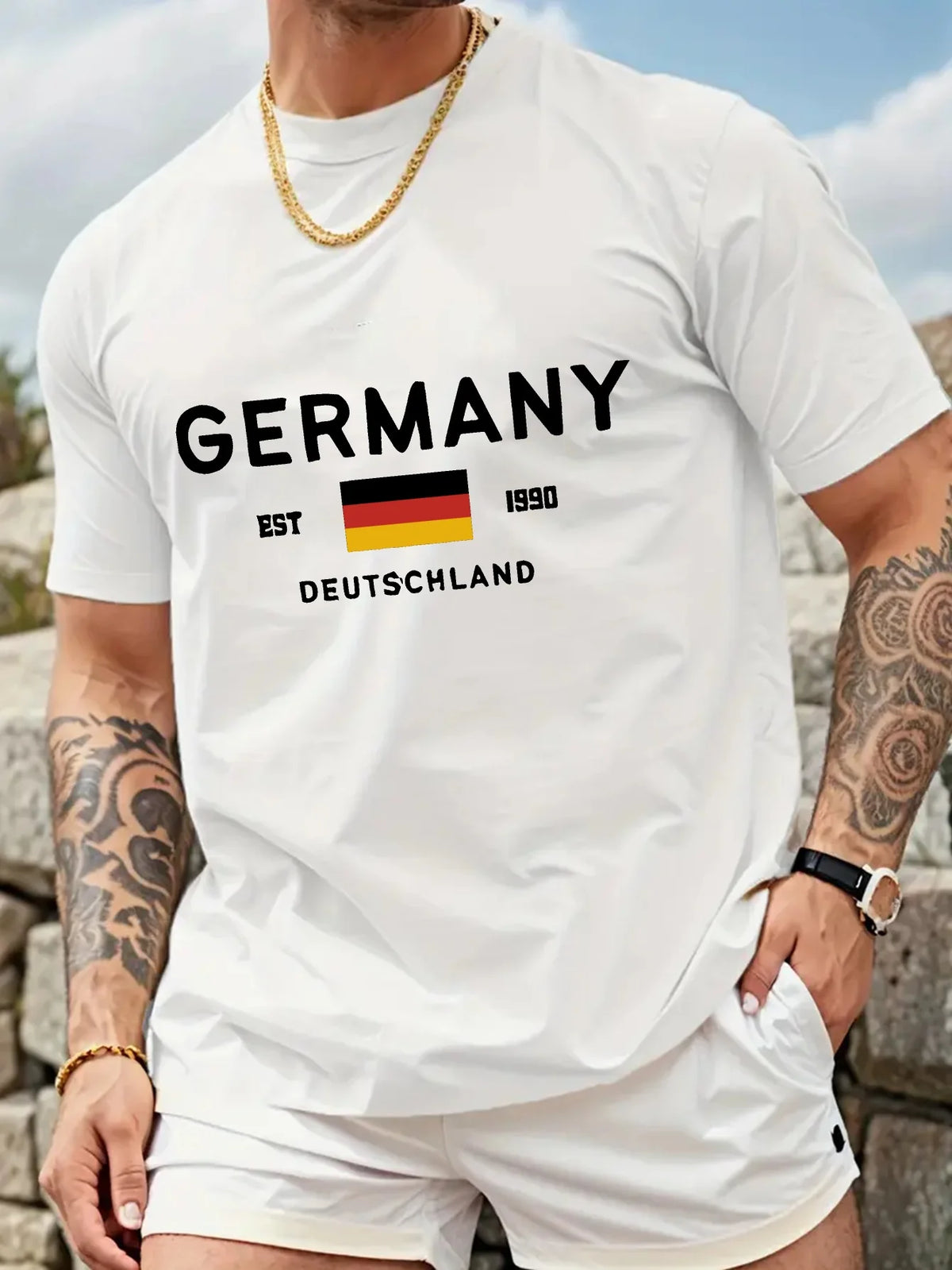 Patriotic German Flag T-shirt
