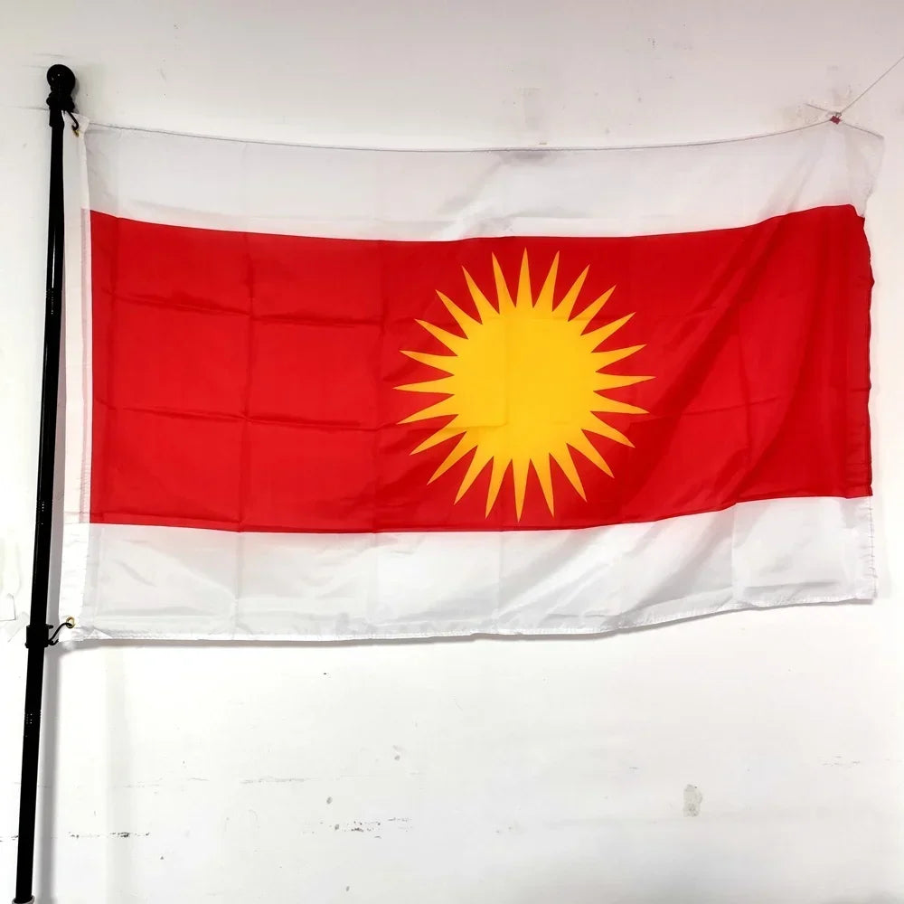 Yezidi Flag 90x150cm, Polyester Indoor/Outdoor