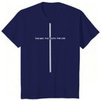 Jesus Cross Print Christian T-shirt