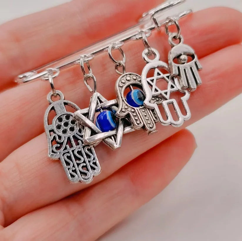 Blue Eye Hand Pin
