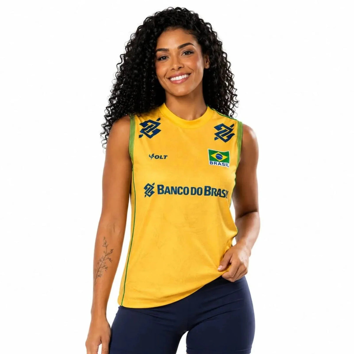 Brazil Volleyball Jersey Tank Top