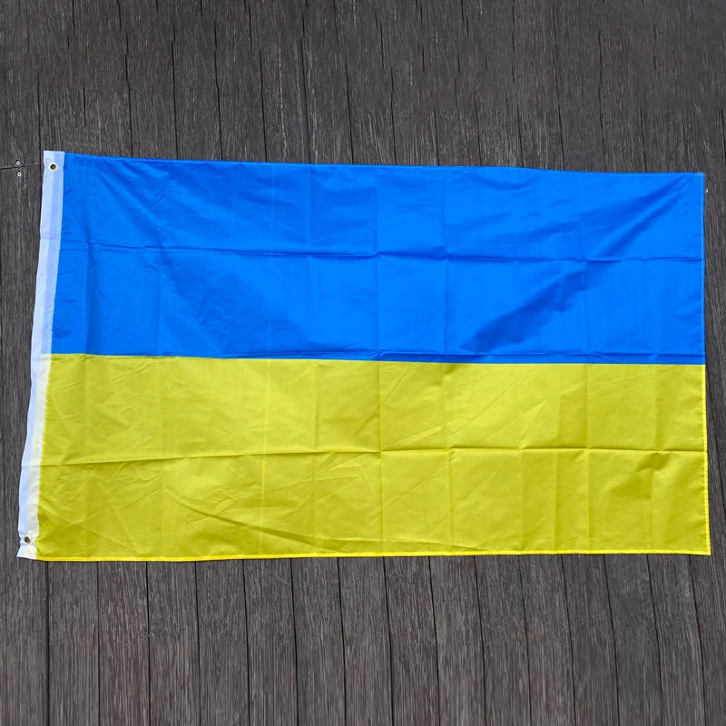 Ukraine Flag Polyester Banner