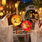 Folding Mid-Autumn Paper Lanterns Luminous Decor