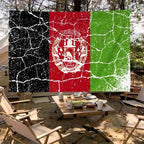 Afghanistan Creative Pattern Hanging Flag