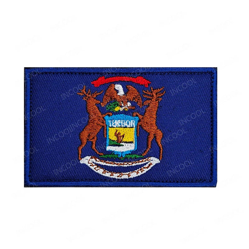 Embroidered Patches United States - State Flags