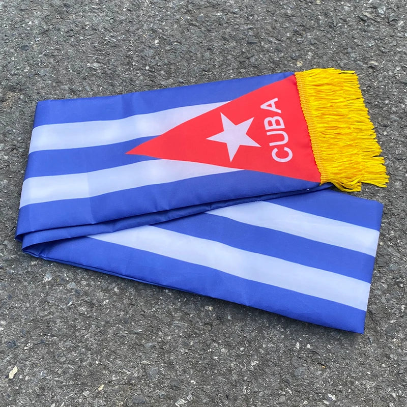 Cuba Flag Scarf