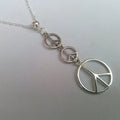 Peace Symbol Pendant Necklace