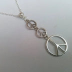 Peace Symbol Pendant Necklace