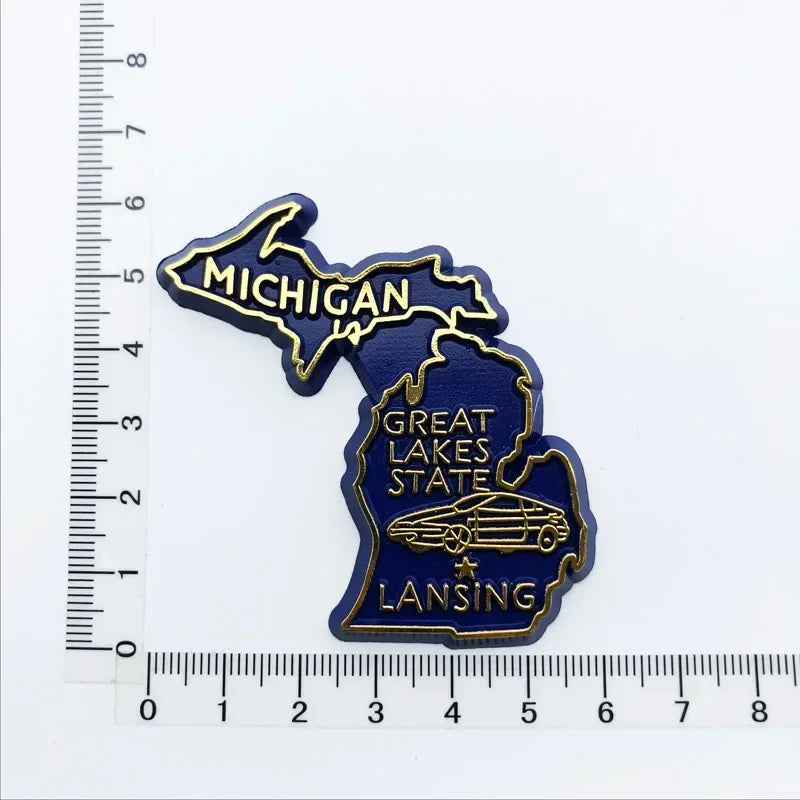 U.S. States Refrigerator Magnet