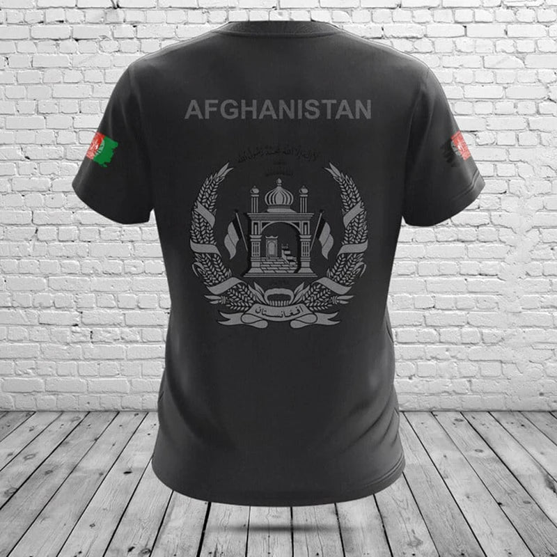 Afghanistan Flag Graphic T-shirts 3D Printed Clothes Custom