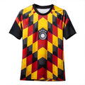 Men's Germanyy 2026 Black Plaid Jersey Football