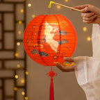 Folding Mid-Autumn Paper Lanterns Luminous Decor