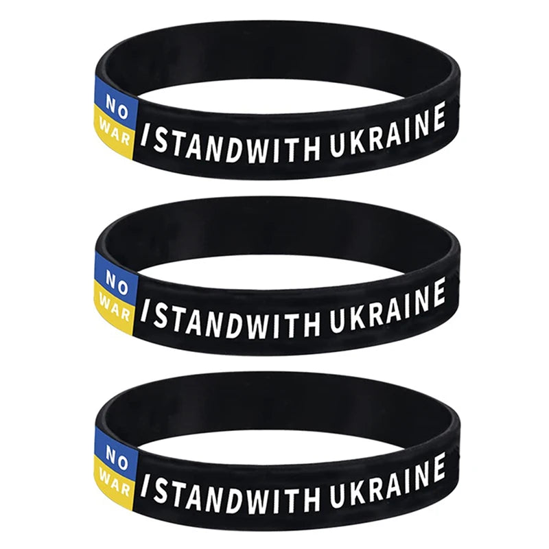 Ukraine Country Flags Wristband
