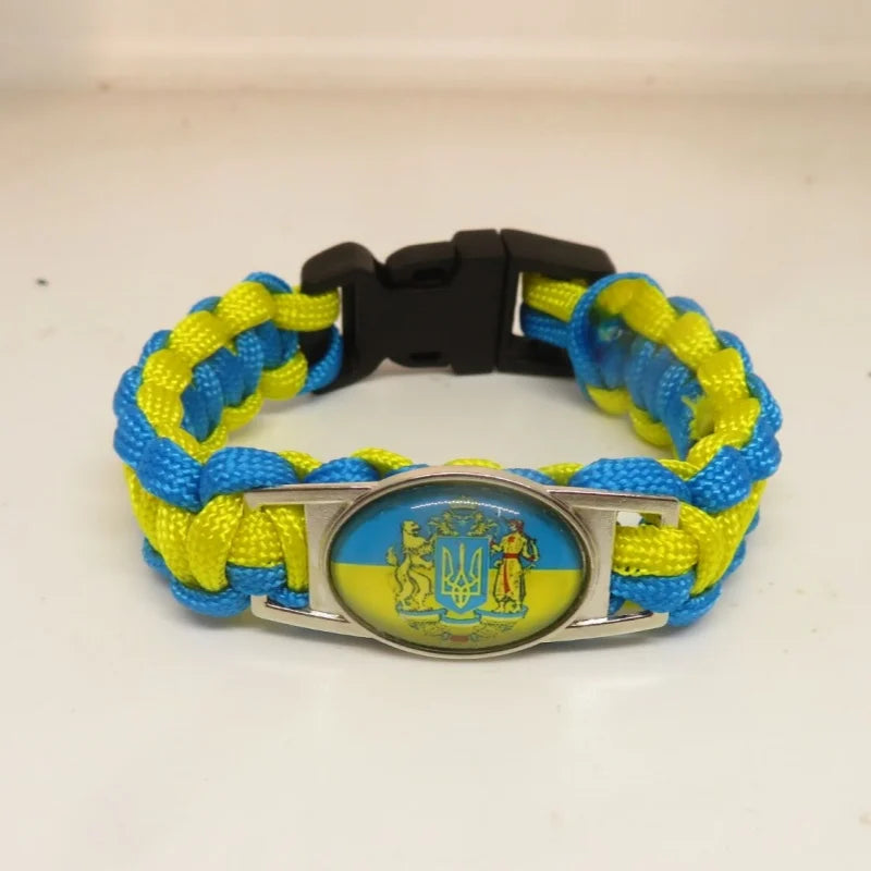 Ukraine Flag Bracelet