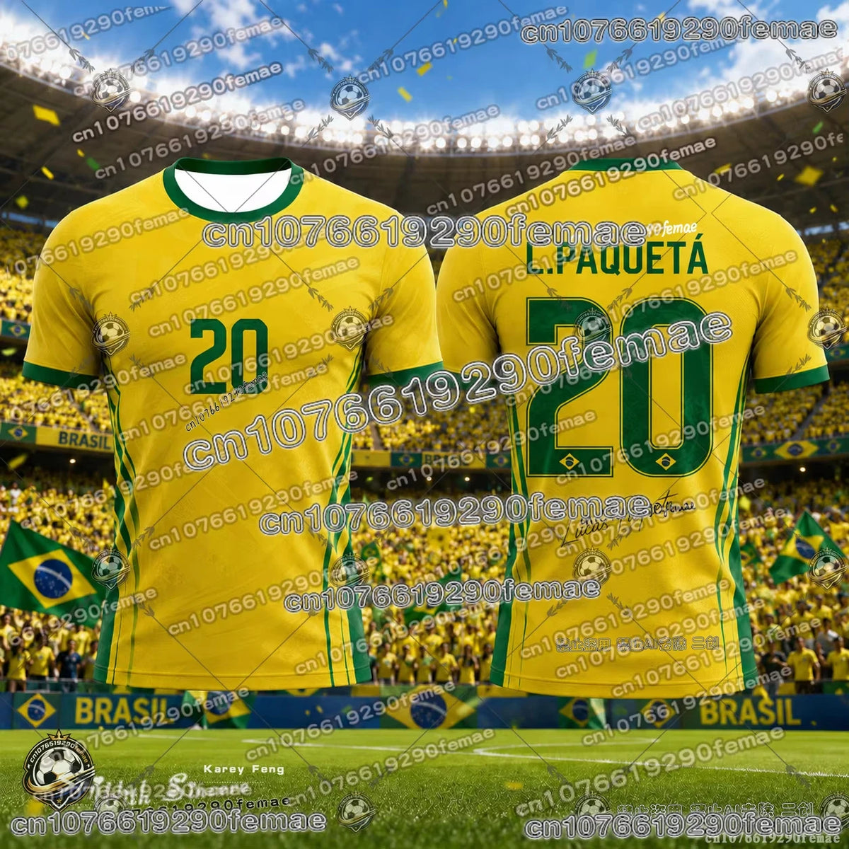 Summer 2026 Brazil Soccer Jersey