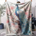 Peacock Throw Blanket