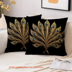 Peacock Pillowcase Decor