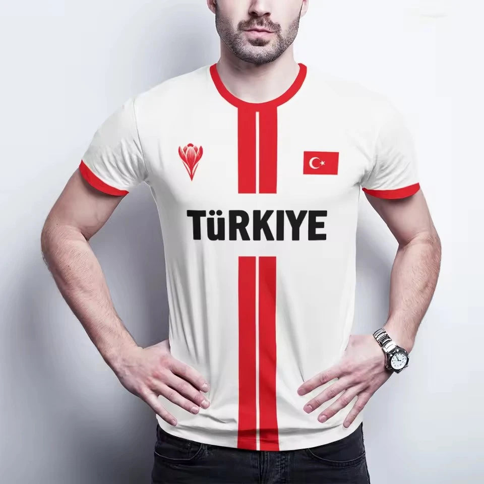 Turkey Football Jersey T-shirt