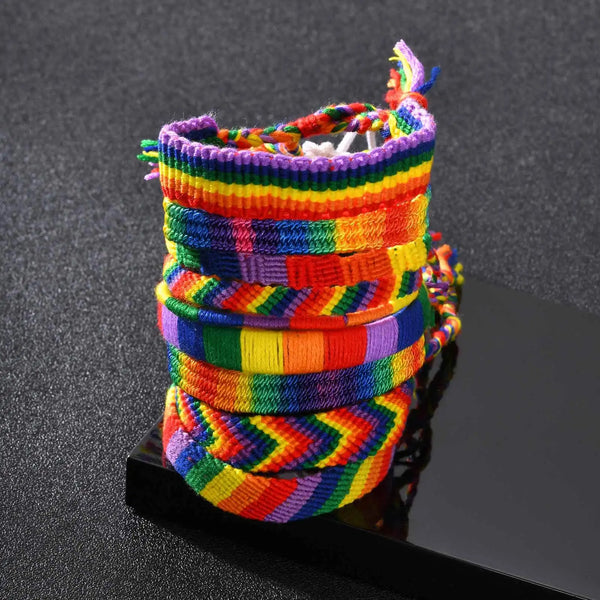 LGBTQ Rainbow Color Bracelets