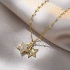 Jewish Magen Star of David Sterling Necklace