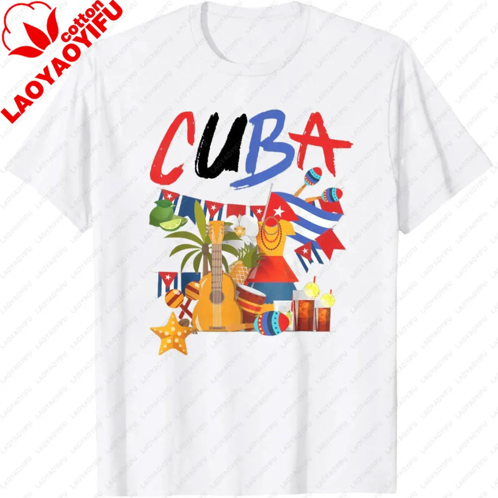 Cuba Flag Graphic T-Shirt