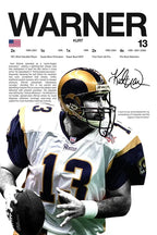 Classic American Football Sports Star Art Poster