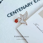 Peace Dove Olive Branch Pin
