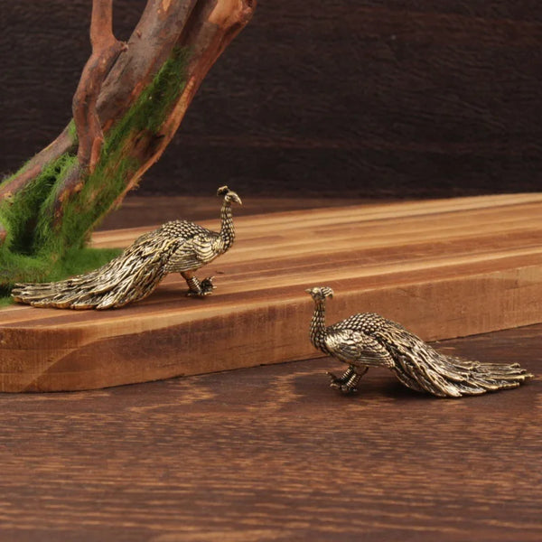 Small Peacock Ornaments