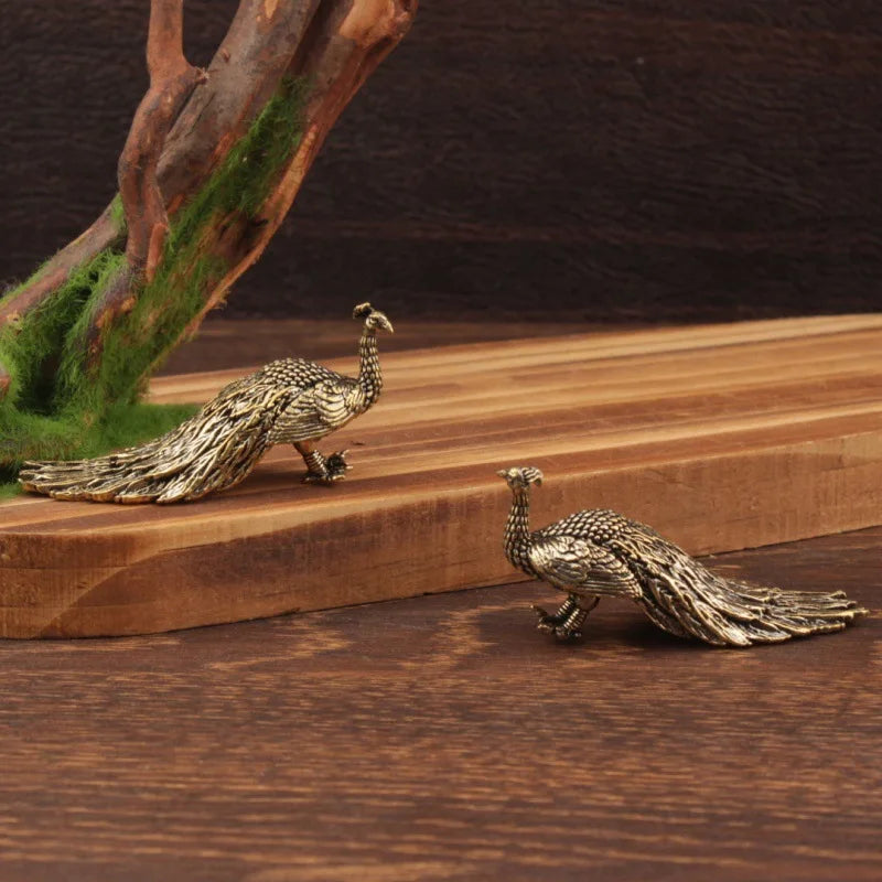 Small Peacock Ornaments
