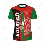 Afghanistan Flag Men Sports T-shirt