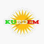 ملصقات علم كردستان للسيارات والدراجات النارية وملصقات مخصصة لخوذات السباق على الطرق الوعرة وإكسسوارات قابلة للتخصيص الحجم