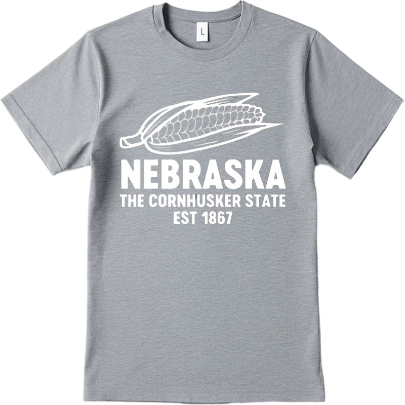 T-shirt Unisex Nebraska The Cornhusker State