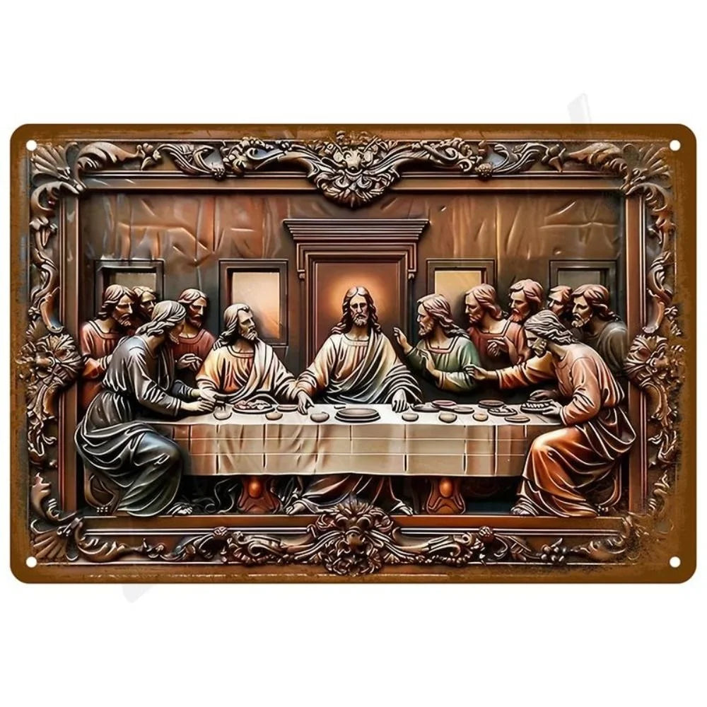 Jesus Wall Art Metal Print