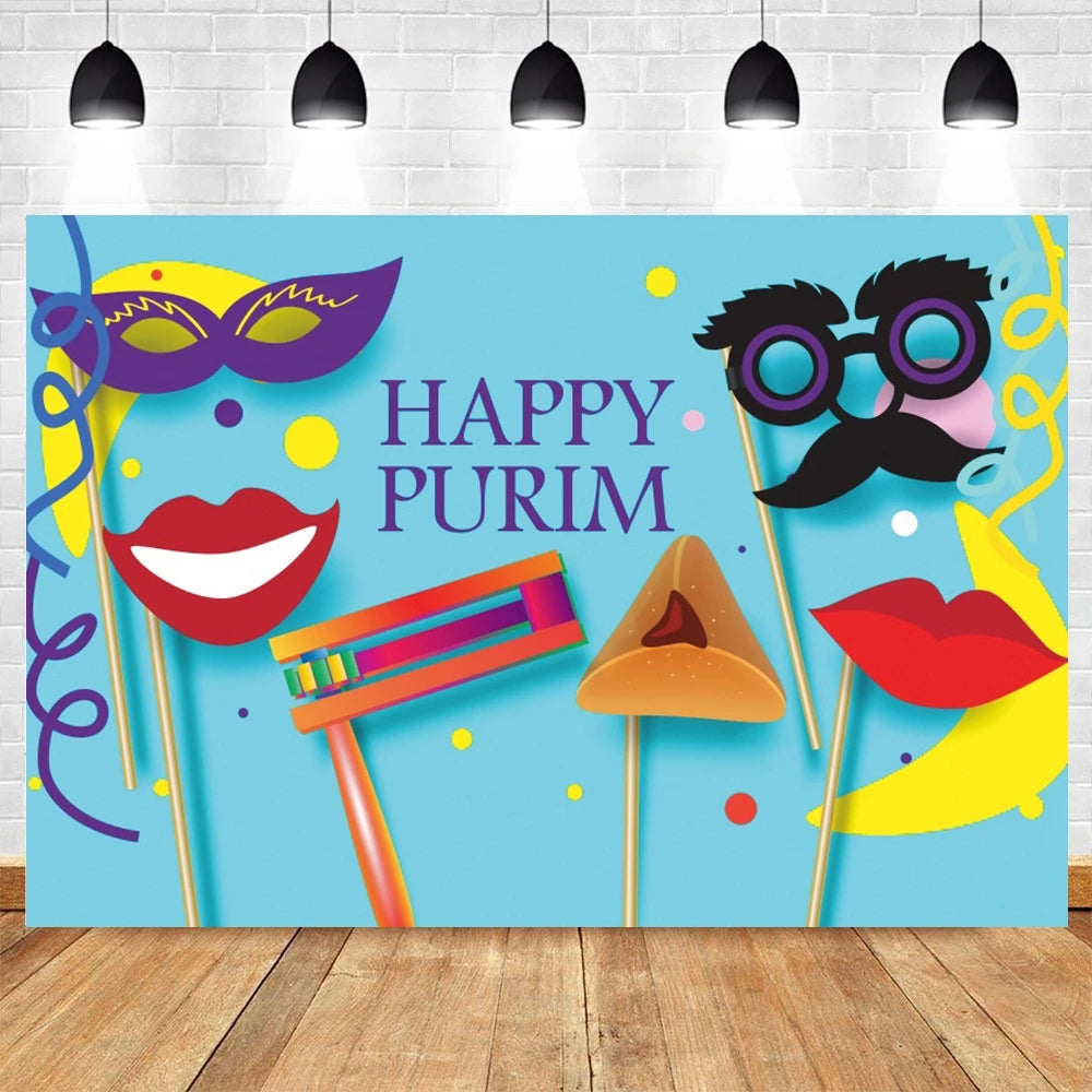 Happy Purim Rosh Hashanah Jewish New Year