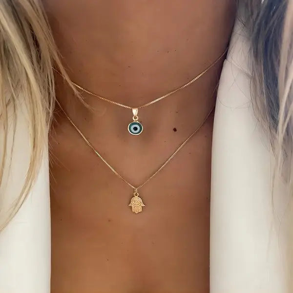 Evil Eye Gold Bracelet