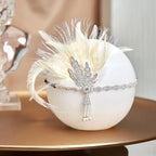 Peacock Feather Headband