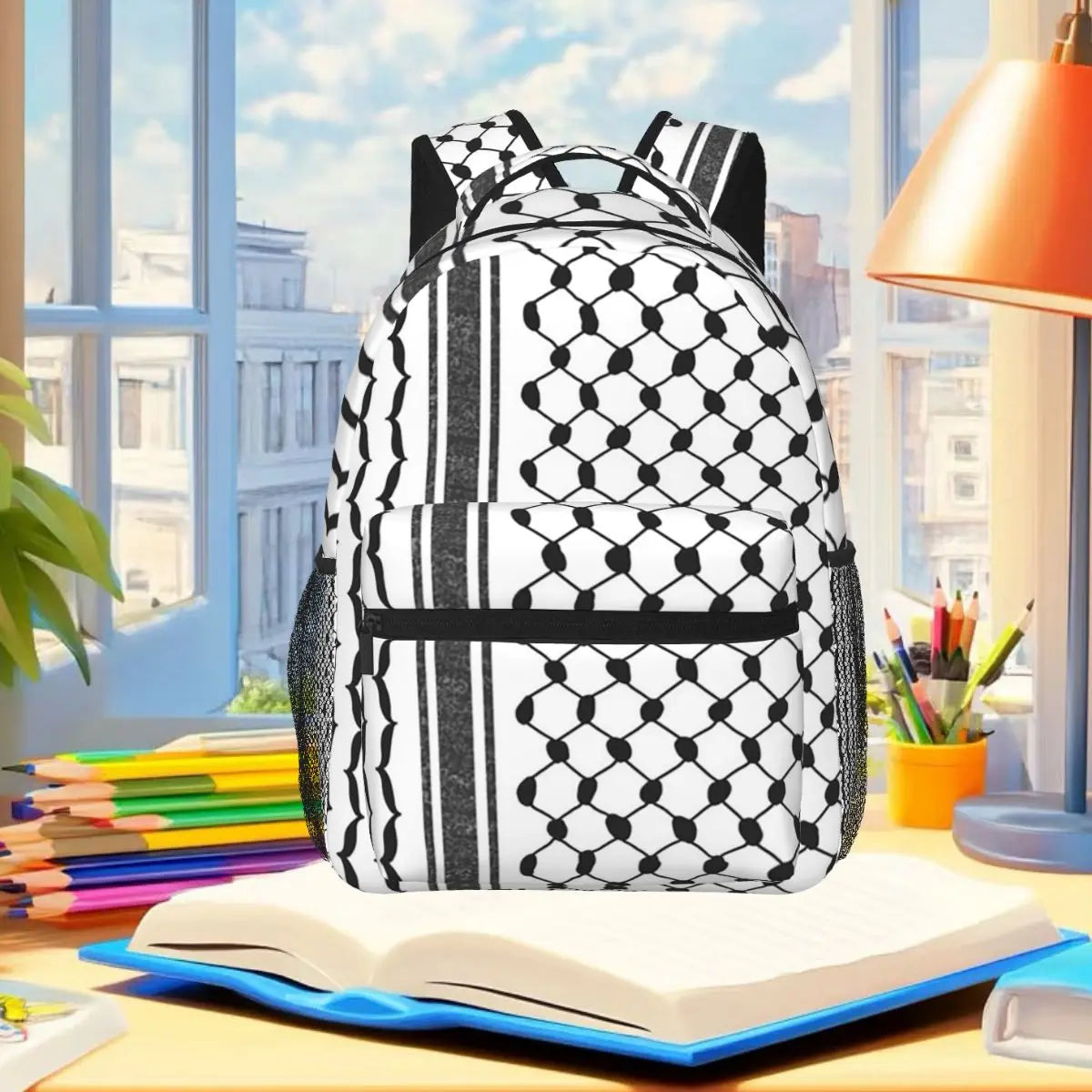 Keffiyeh Student Backpack