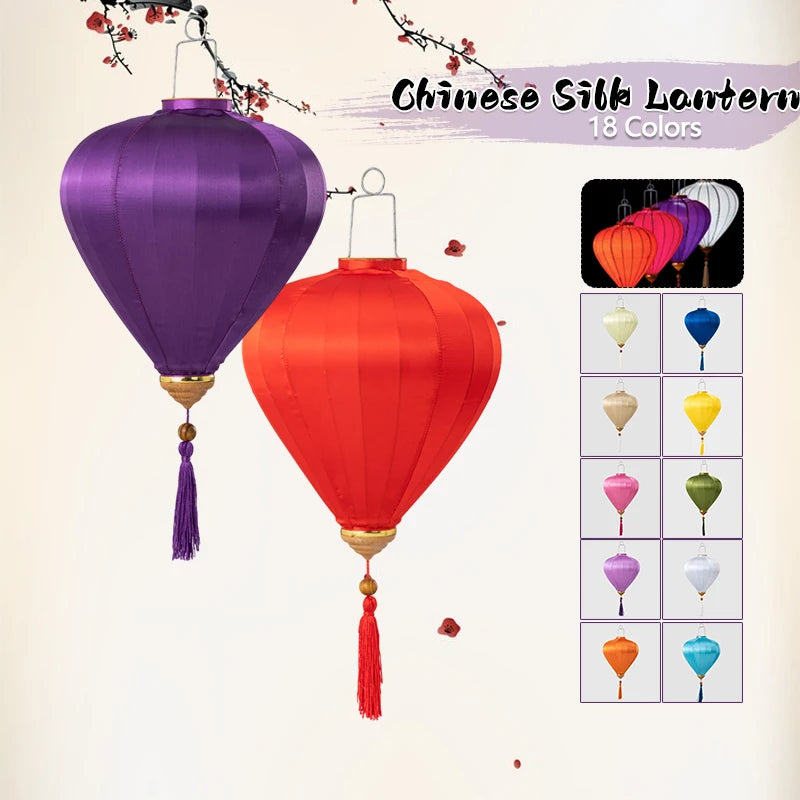 12/14 Inch Oriental Ancient Style Vietnam Palace Lantern Mid Autumn Festival