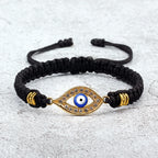 Braided Evil Eye Bracelet