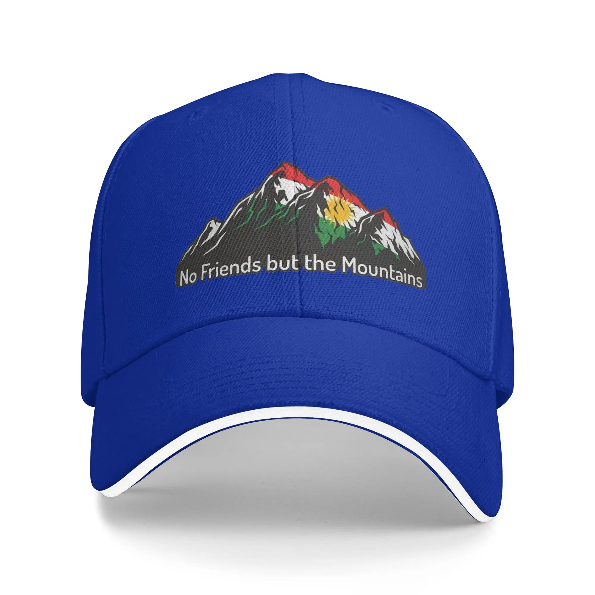 Kurdistan Baseball Cap No Friends but the Mountains