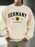 Germany Deutschland National Emblem Print Men Sweatshirt