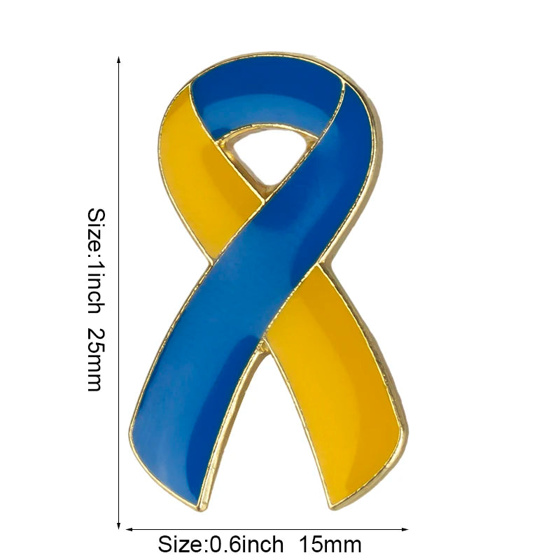 Ukraine Flag Laple Pin Badge