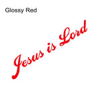 Jesus Is Lord Sticker Car