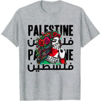 Palestinian T-Shirt Casual Cotton