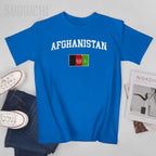 Afghanistan Flag Vintage Premium T-shirt