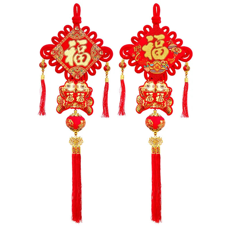 Lucky Carp Hanging Decoration for Chinese New Year Lunar
