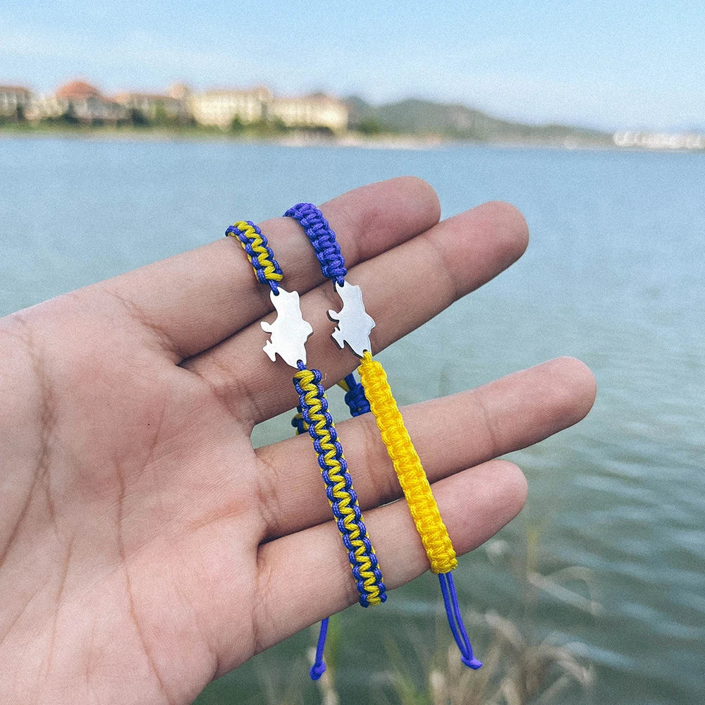 2PCS/SET Ukraine National Emblem Symbol