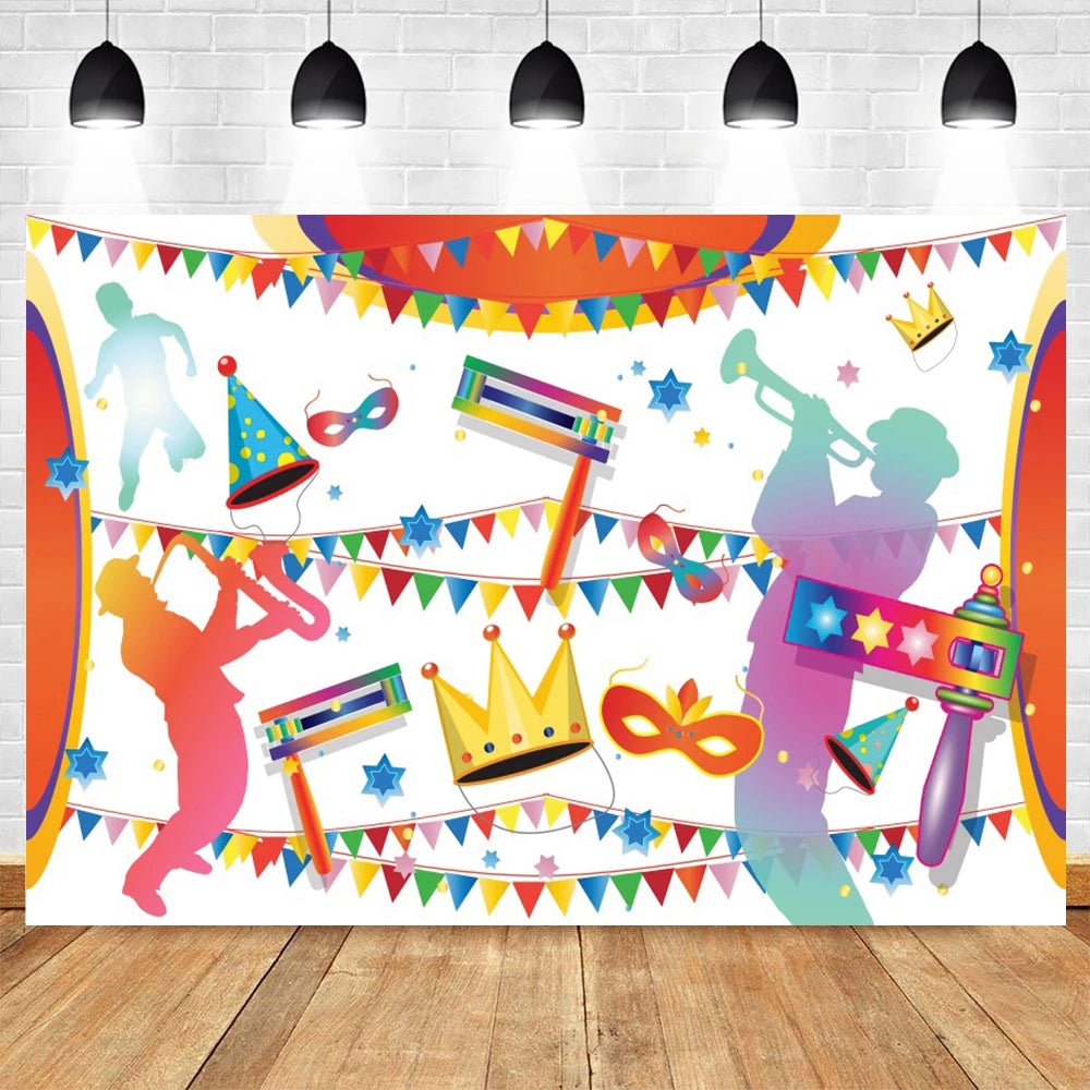 Happy Purim Rosh Hashanah Jewish New Year