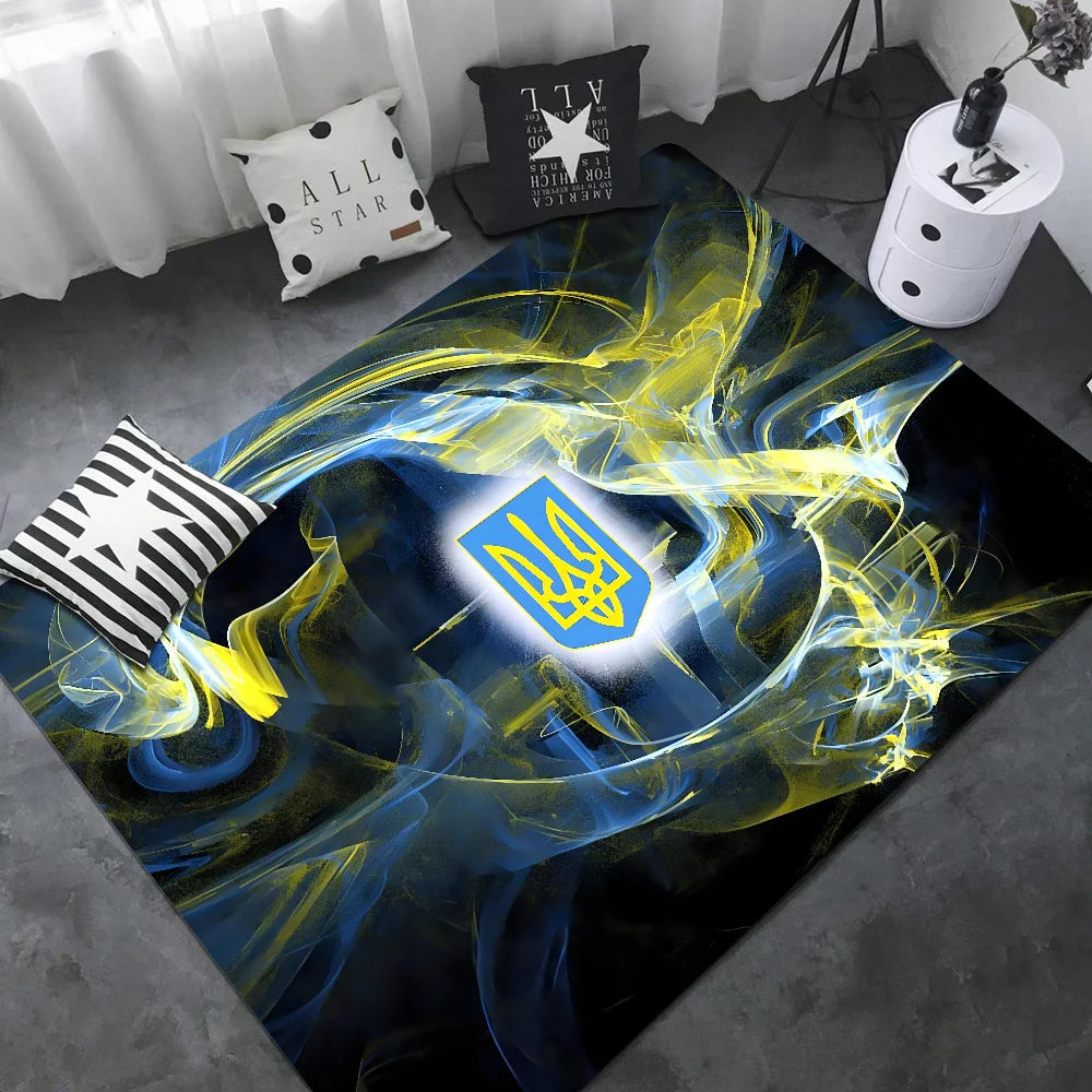 Ukraine Flag Entrance Door Mat
